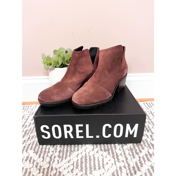 Sorel Suede Boot Cate Cut Out NWT - Picture 2 of 10